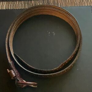 Ritz Accessories Collection Women’s Genuine Leather Brown Casual Belt Size M